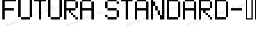 FUTURA STANDARD字体转换